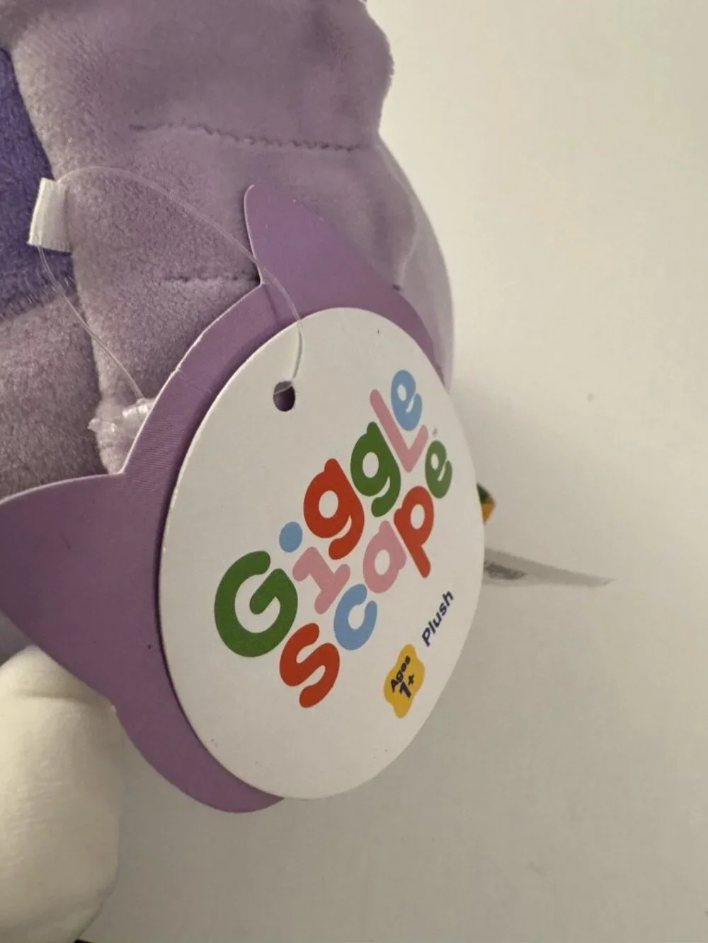 Giggle Scape Halloween Candy Plush Small Purple Witch Hat Toy New OC19